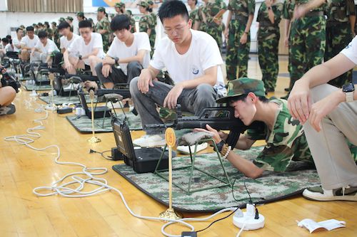 军训拔河射击CPR4