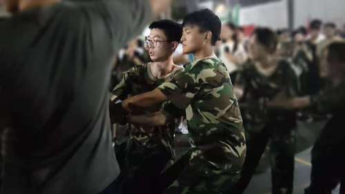 军训拔河射击CPR1