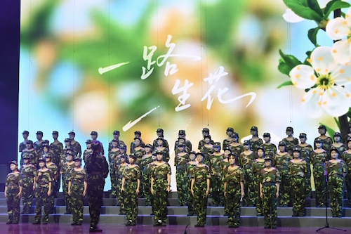 行军拉练合唱比赛5